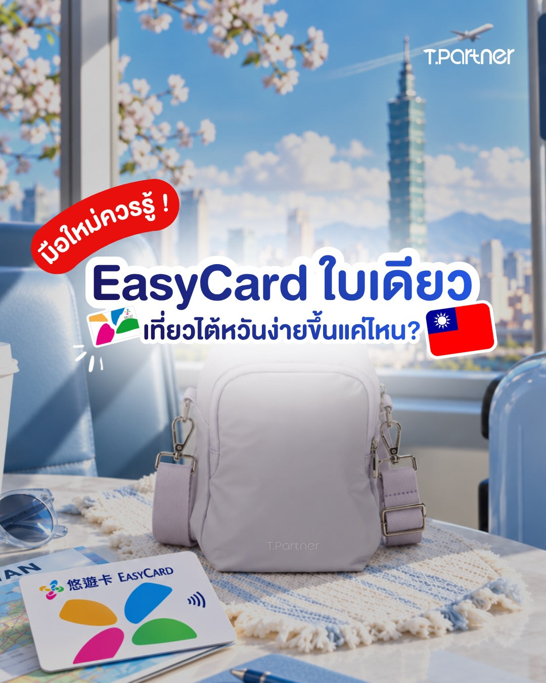 มือใหม่ควรรู้ EasyCard ใบเดียวเที่ยวไต้หวันง่ายขึ้นเเค่ไหน?