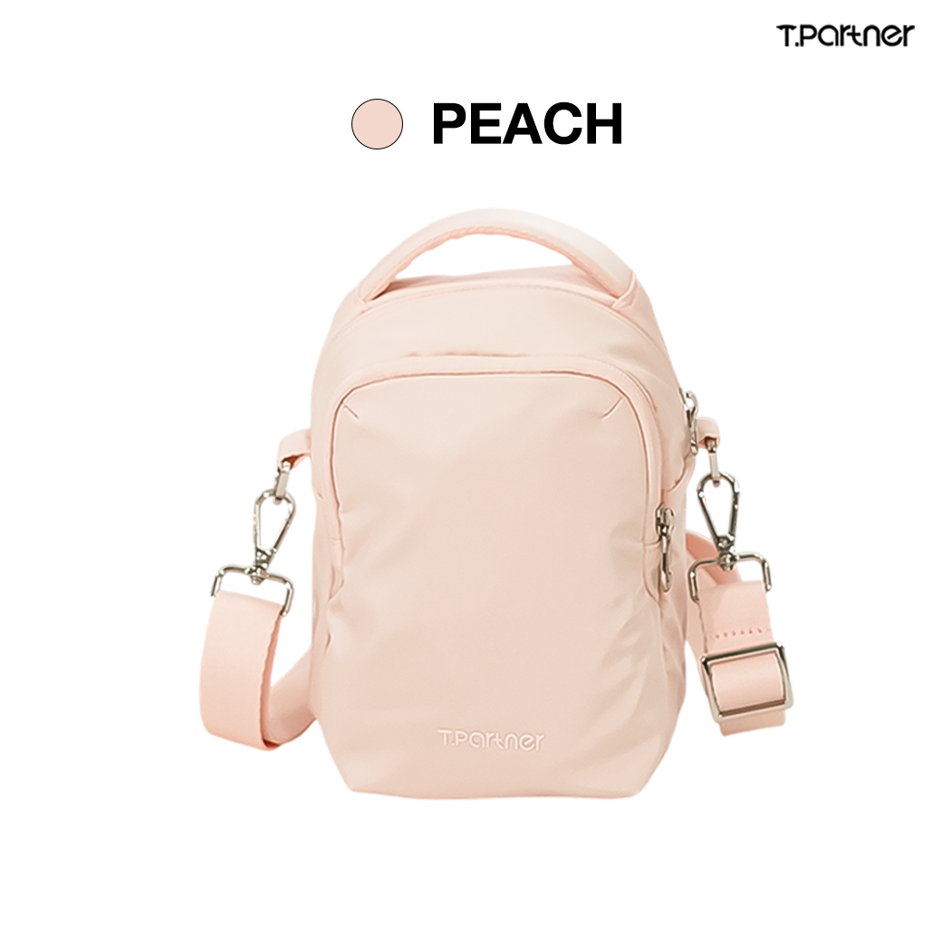Tpartner HALO Crossbody Bag กระเป๋าสะพายข้าง กระเป๋าสะพายไหล่ 12 ช่อง RFID Blocking 2 ด้าน น้ำหนักเบา 0.2kg ความจุ 2L