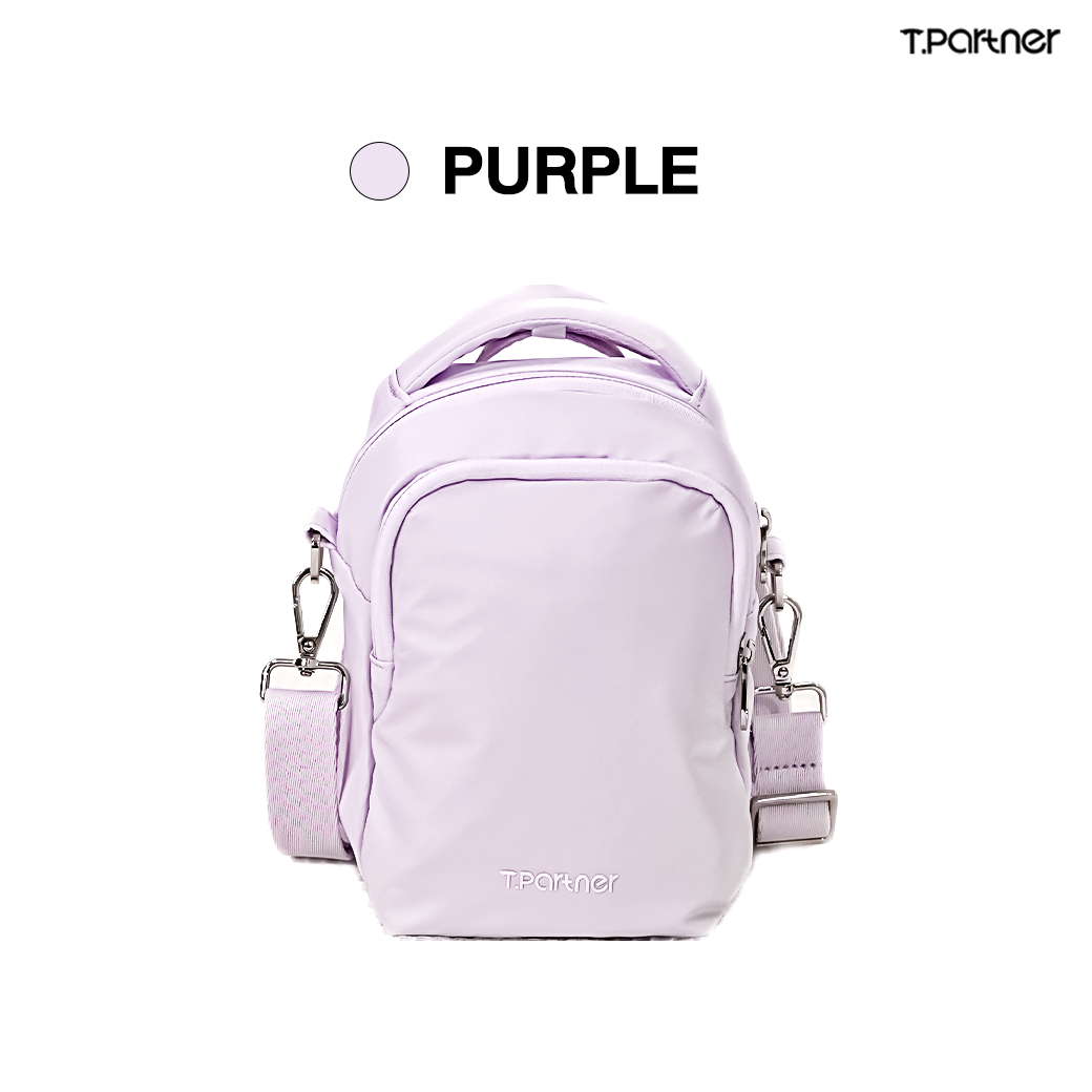 Tpartner HALO Crossbody Bag กระเป๋าสะพายข้าง กระเป๋าสะพายไหล่ 12 ช่อง RFID Blocking 2 ด้าน น้ำหนักเบา 0.2kg ความจุ 2L